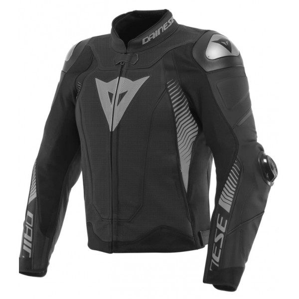 Dainese Δερμάτινο Μπουφάν Super Speed 4 Μαύρο/Γκρι Μπουφάν Δερμάτινα